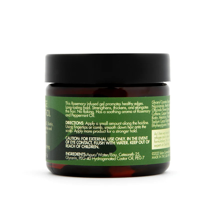 As I Am Rosemary Oil Edge Control 2oz