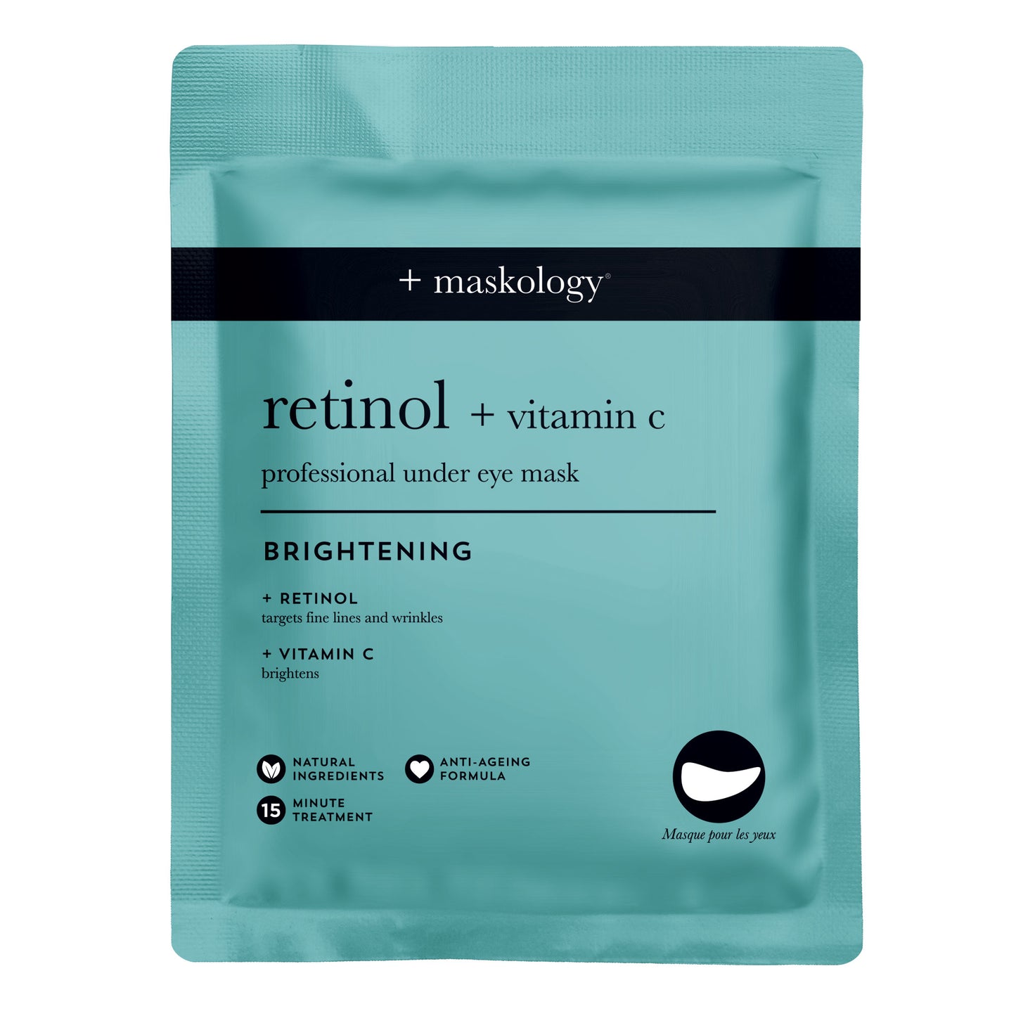 +Maskology RETINOL + VITAMIN-C Professional Under Eye Mask