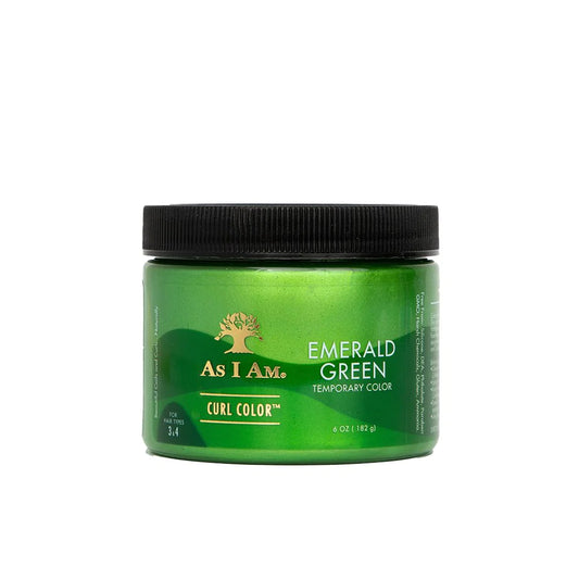 As I Am Curl Color Green Emerald