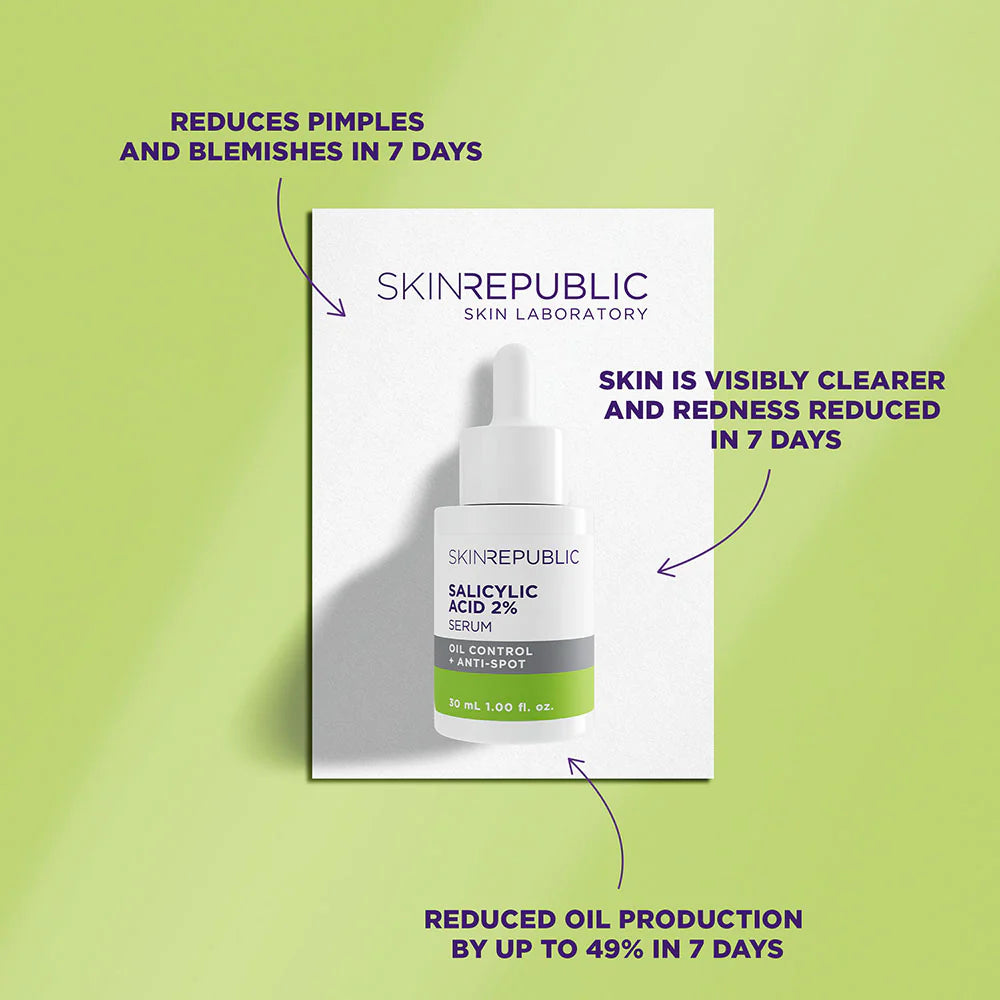 Skin Republic Salicylic Acid 2% Serum 30ml