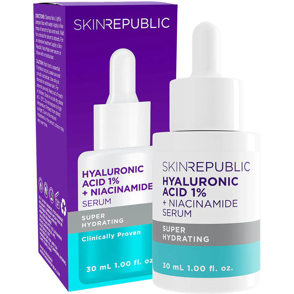 Skin Republic Hyaluronic Acid 1% + Niacinamide Serum 30ml