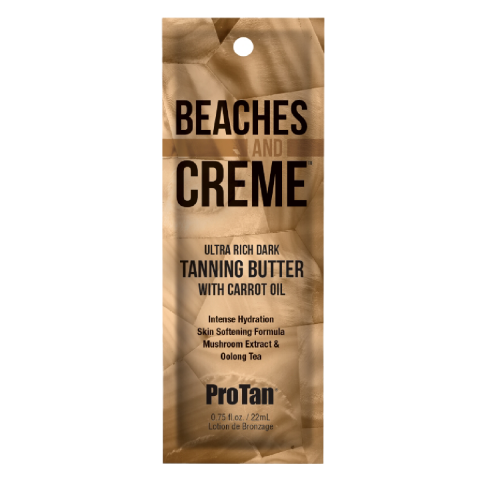 Beaches and Creme Ultra Rich Dark Tanning Butter Sachet 22ml