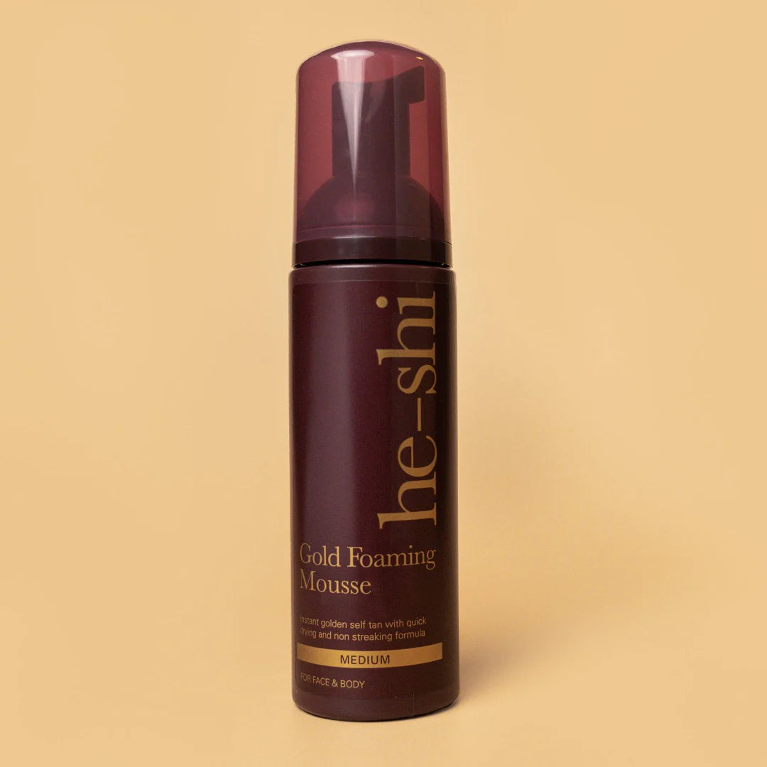 He-Shi Gold Foaming Tanning Mousse 150ml