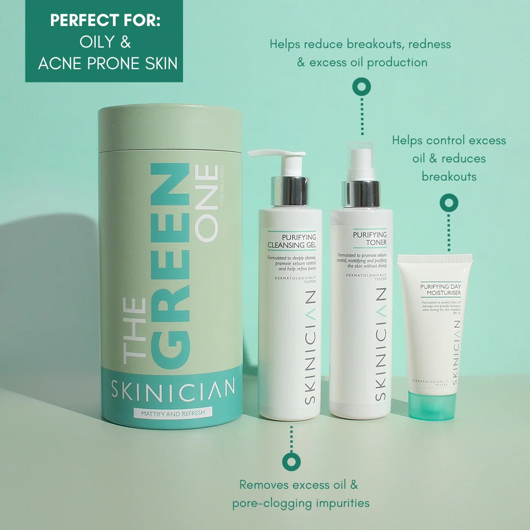 Skinician The Green One Purifying Facial Kit