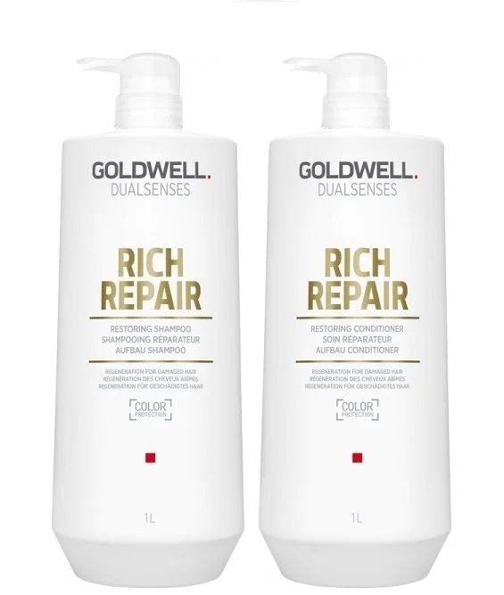 Goldwell Dualsenses Rich Repair Shampoo and Conditioner Duo 1000ml