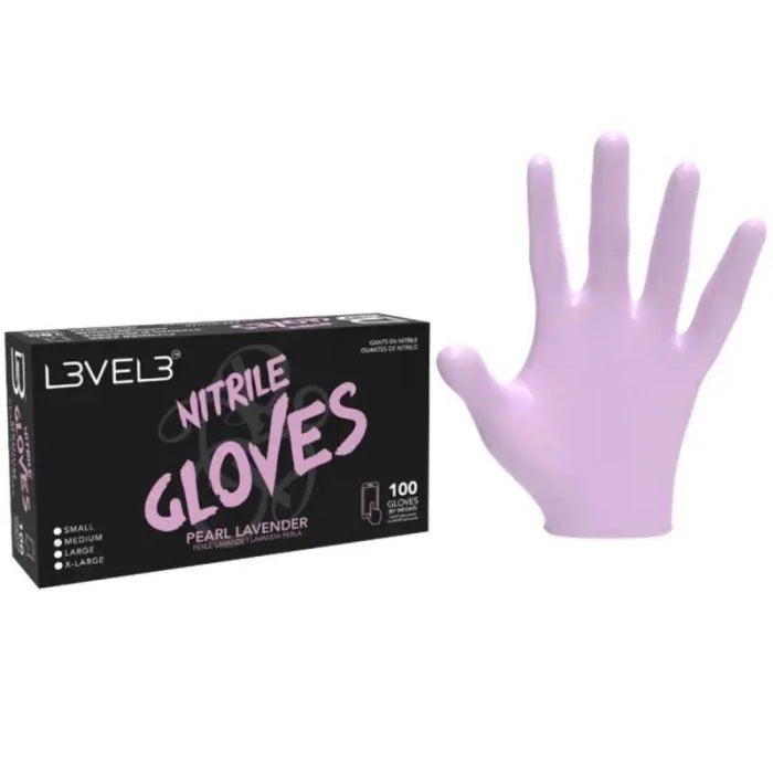 L3VEL3 Professional Nitrile Gloves (vaious Colours)