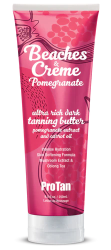 Beaches and Creme Pomegranate Ultra Rich Dark Tanning Butter 250ml